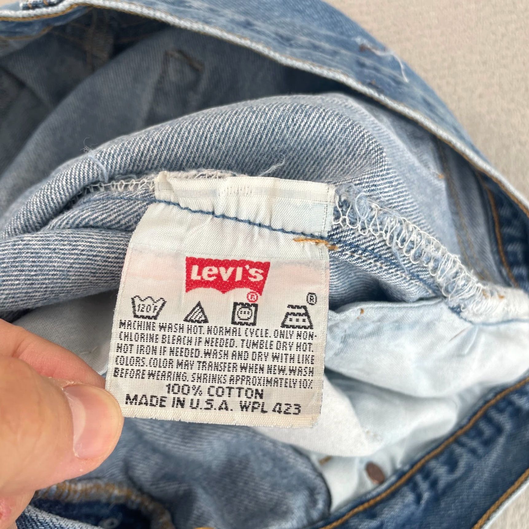 Levi's VINTAGE Levi's 501 XX Jeans Men 40x29 Blue Medium Wash Denim USA Made Y2K 80s 90s USA Mens Regular 5-Pocket Button-Fly Size US 40 / EU 56 - 2 Thumbnail