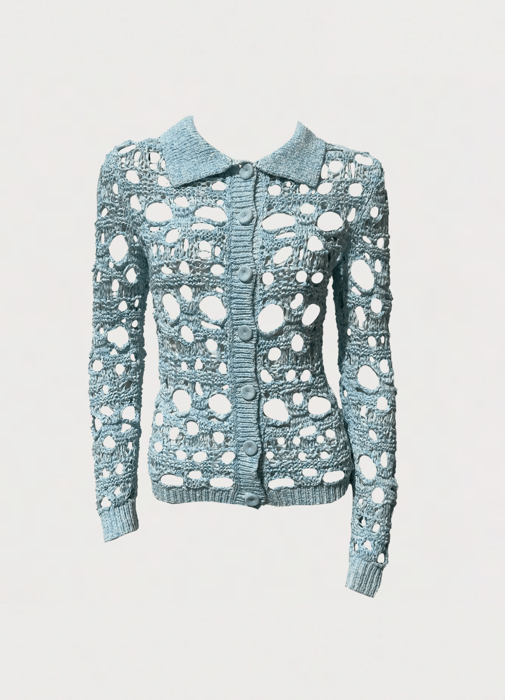 Christopher Esber Crochet Button Up Cardigan Size XS / US 0-2 / IT 36-38 - 1 Thumbnail