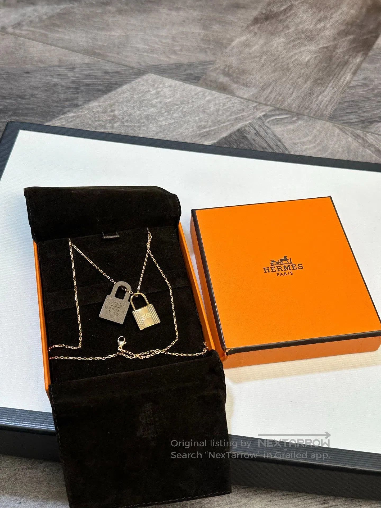 Hermes HERMES OKelly Small Lock Necklace. Size ONE SIZE - 2 Thumbnail