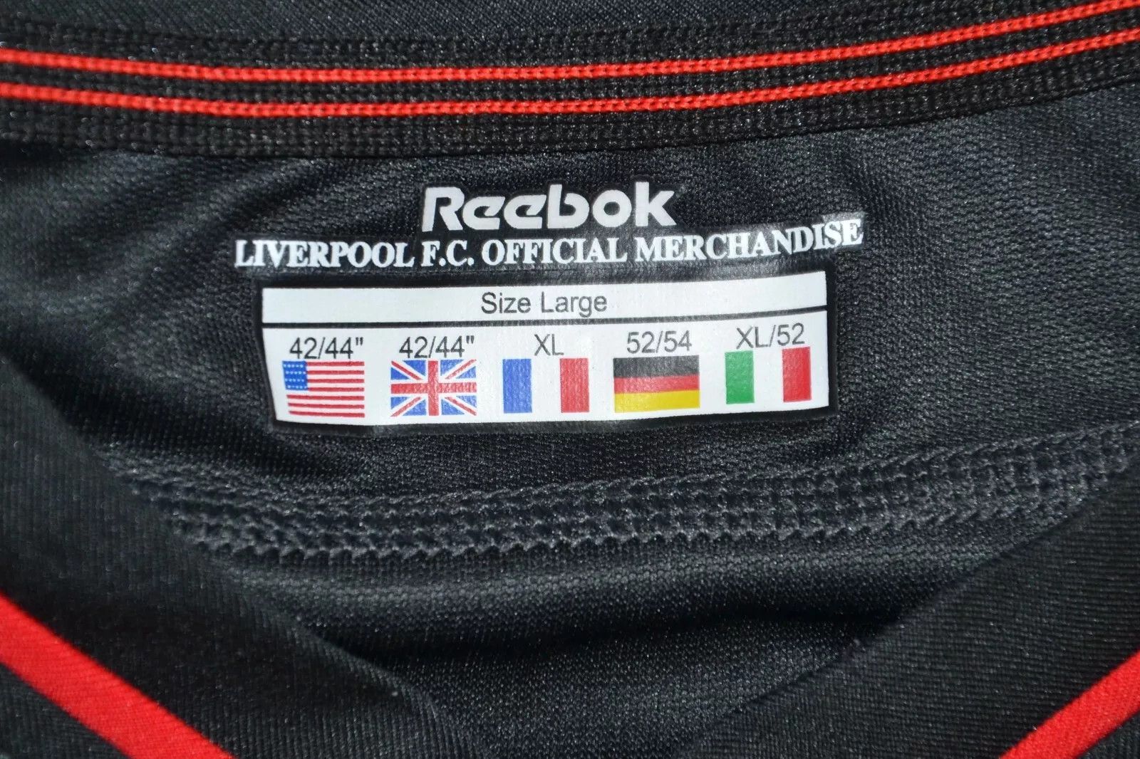 Reebok LIVERPOOL 2002/2004 SHIRT JERSEY REEBOK SIZE L ADULT Size US L / EU 52-54 / 3 - 7 Thumbnail