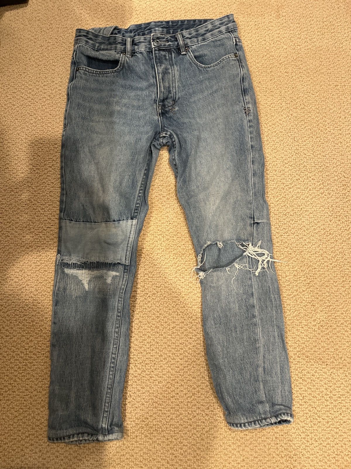 Ksubi Ripped K Subi Jeans Size US 29 - 1 Thumbnail