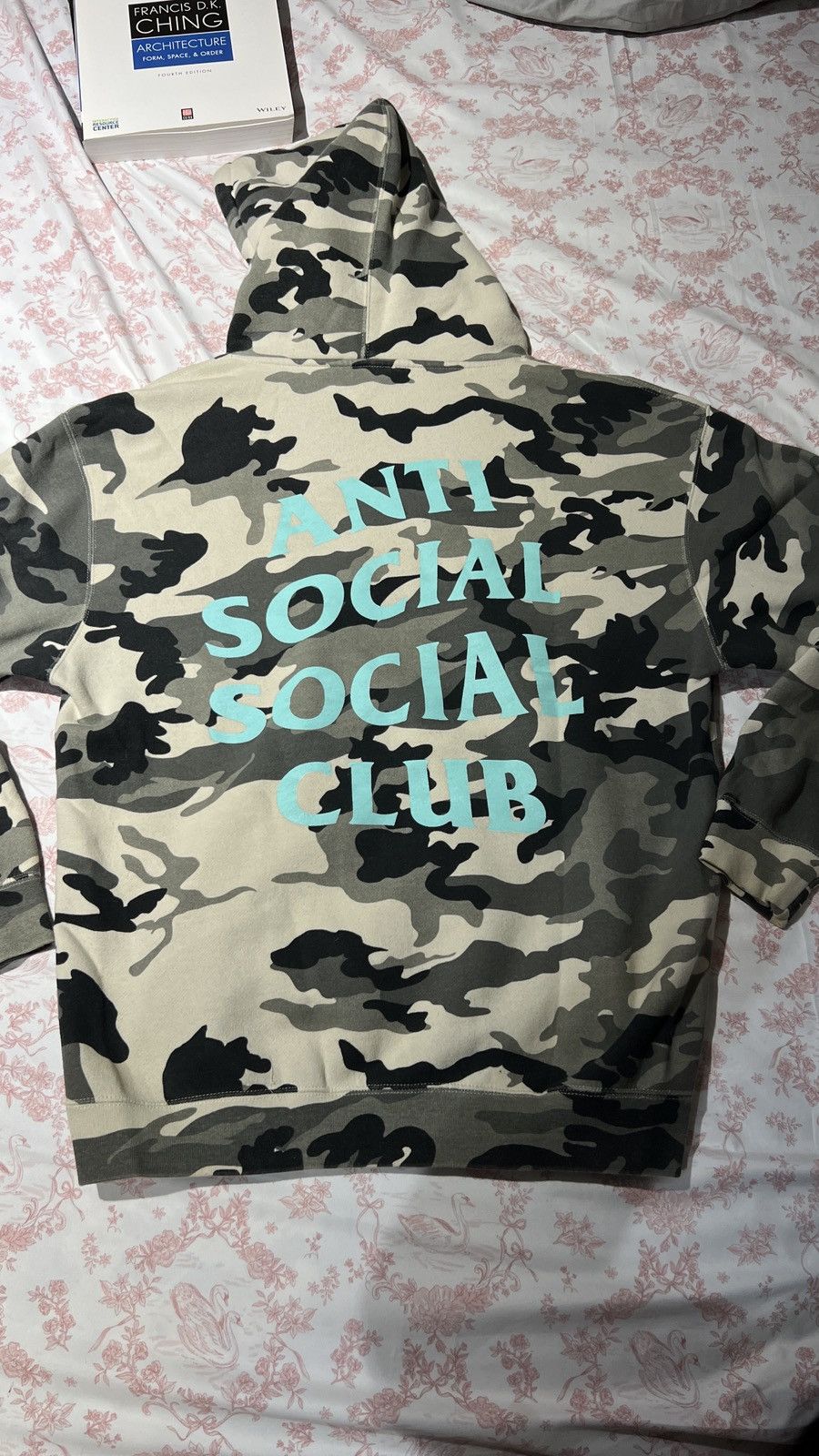 Anti Social Social Club ASSC SNOW CAMO HOODIE *BLUE FONT* Size US M / EU 48-50 / 2 - 2 Thumbnail