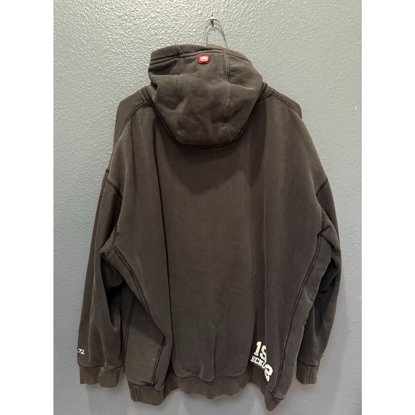 Vintage VINTAGE Ecko Unlimited Hoodie Men XL Black Pullover 29in 27in Size US XL / EU 56 / 4 - 7 Thumbnail