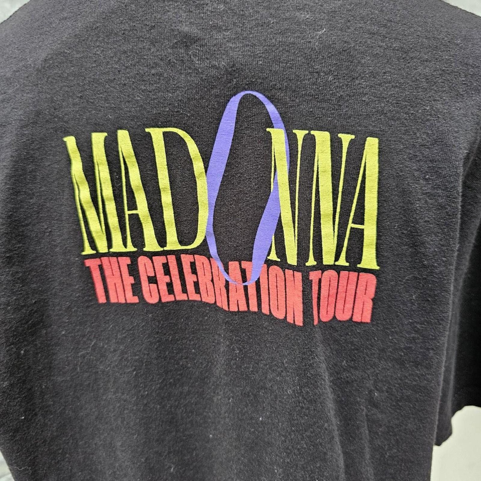 Other Madonna Time Goes By So Slow Black T-shirt Size L / US 10 / IT 46 - 6 Thumbnail