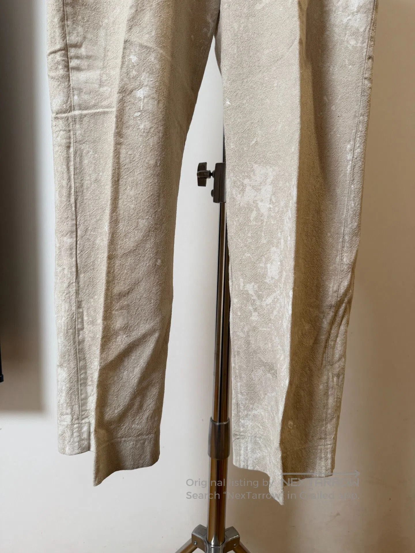 Our Legacy Our Legacy Borrowed Chino White Splatter. Size US 32 / EU 48 - 3 Thumbnail