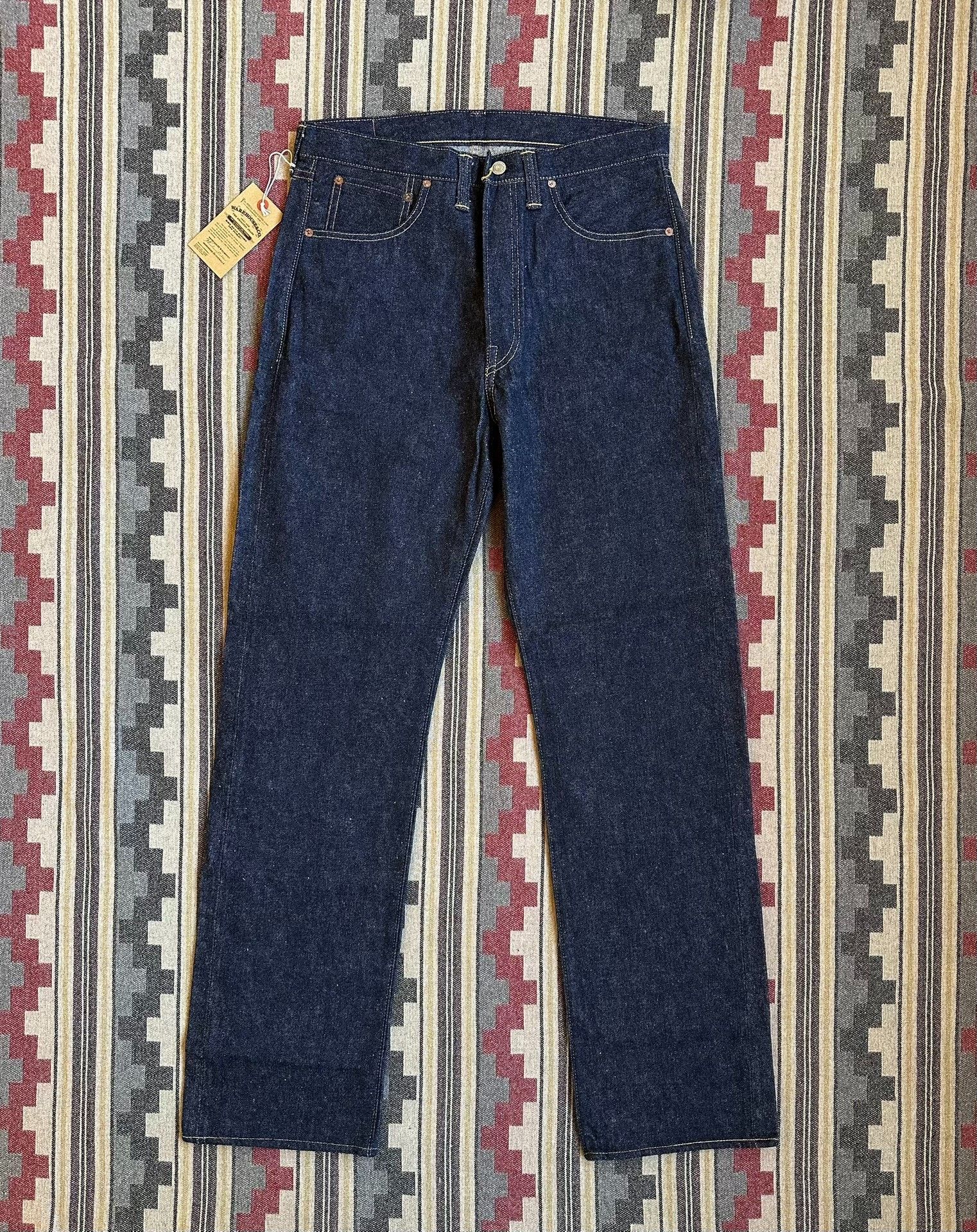 Warehouse & Co. vintage blue dead stock 1947 jeans Size US 32 / EU 48 - 1 Thumbnail