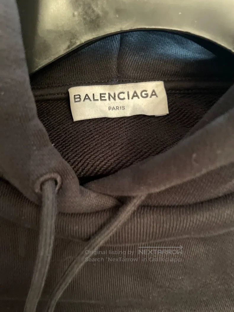 Balenciaga Balenciaga Hooded Big Letter Jacket Size US XS / EU 42 / 0 - 2 Thumbnail