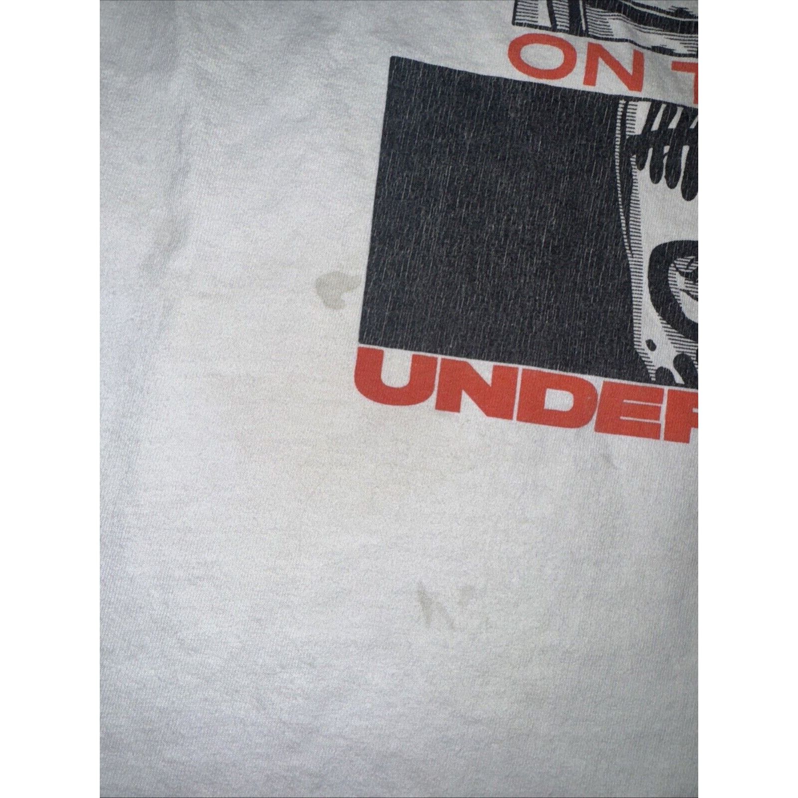 Undefeated × Vintage Vintage Undefeated Graphic T-Shirt White Small 19x25 Size US S / EU 44-46 / 1 - 3 Thumbnail