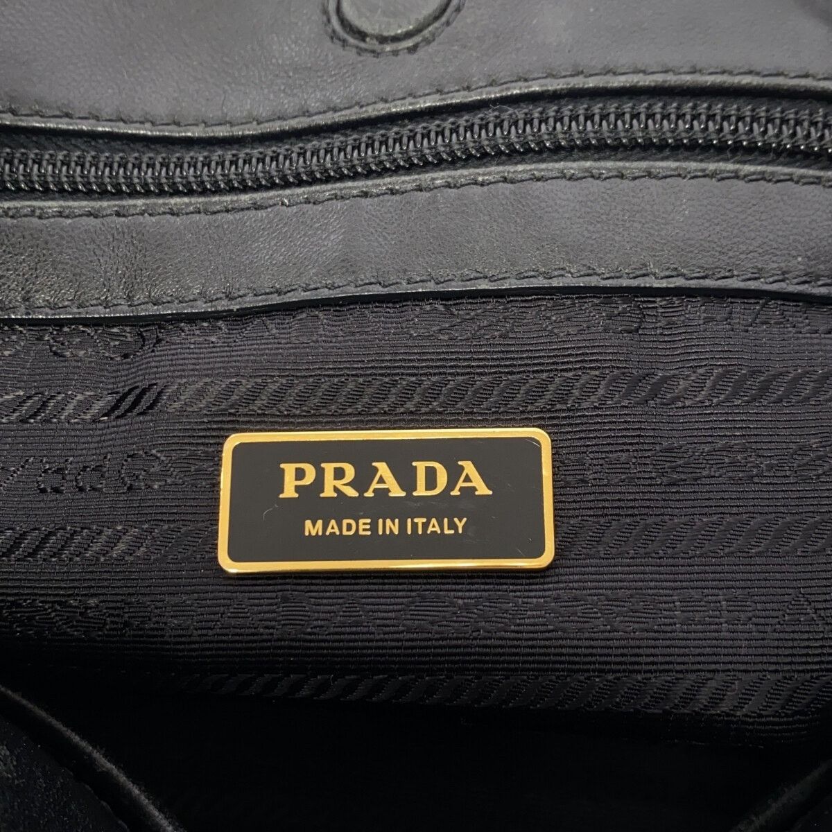 Prada PRADA Logo Jacquard Tote Bag 1BG068 Size ONE SIZE - 7 Thumbnail