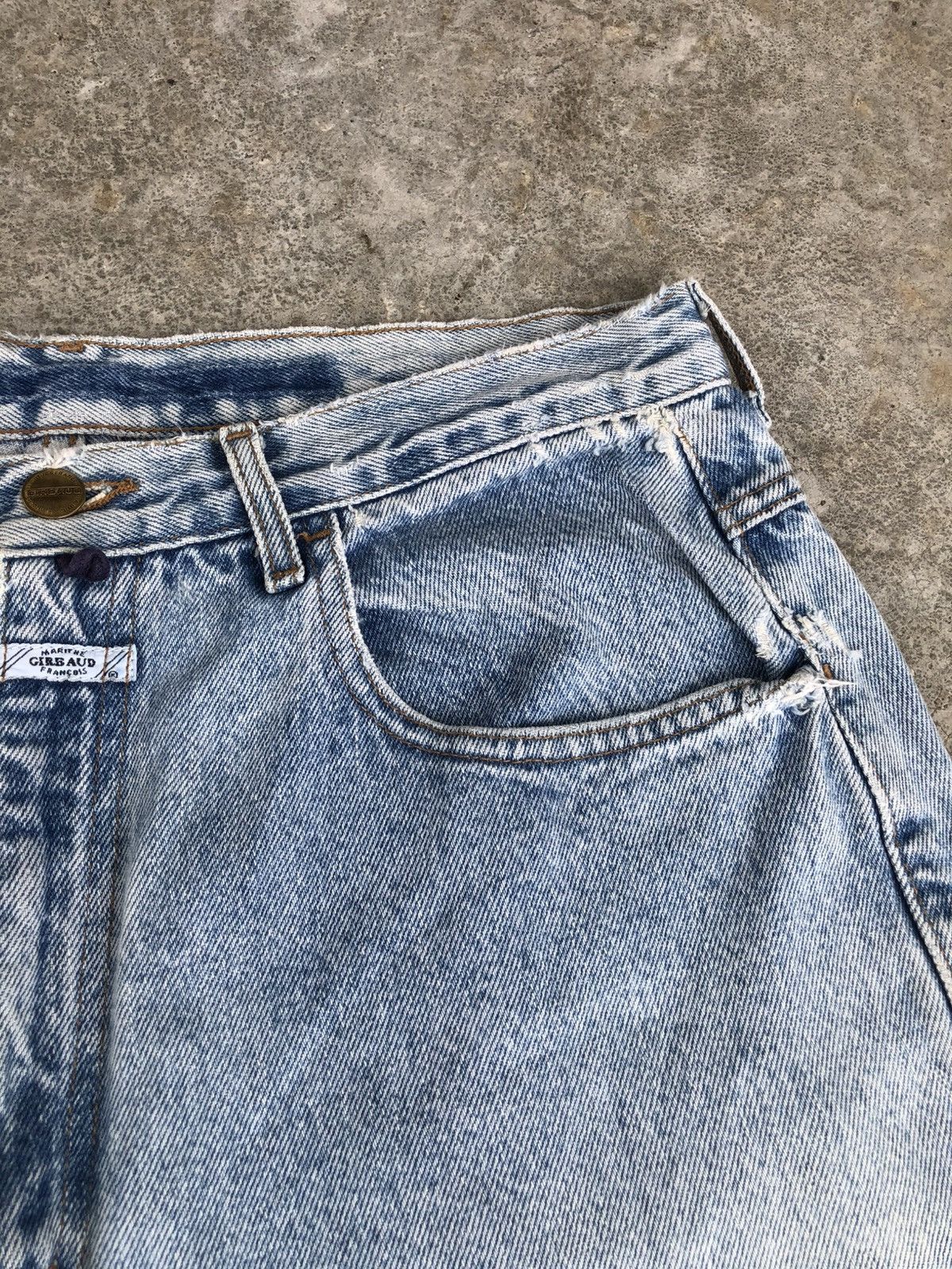 Marithe + Francois Girbaud Marithe Francois Girbaud Distressed Jeans Baggy Jeans Size US 32 / EU 48 - 14 Thumbnail