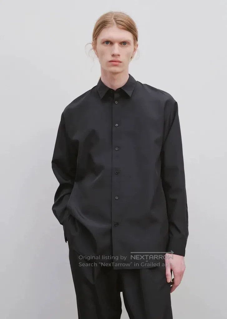 The Row Nylon and silk shirt