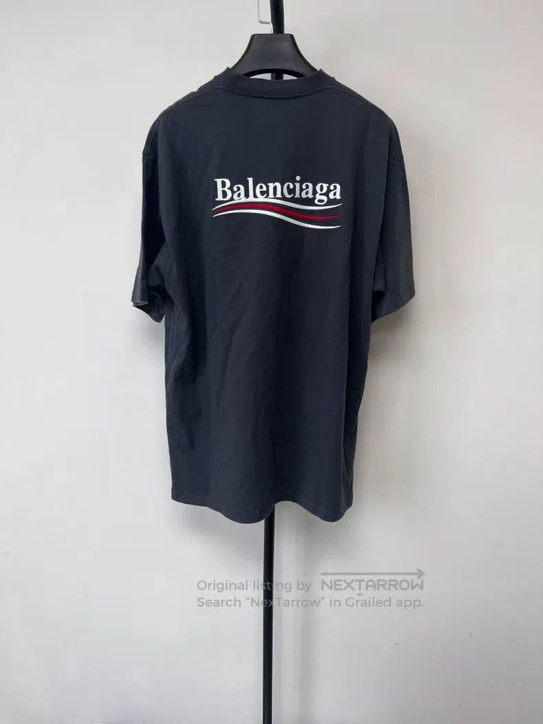 Balenciaga Balenciaga Coke Embroidered Round Neck Casual Short Sleeve Size US XS / EU 42 / 0 - 2 Thumbnail
