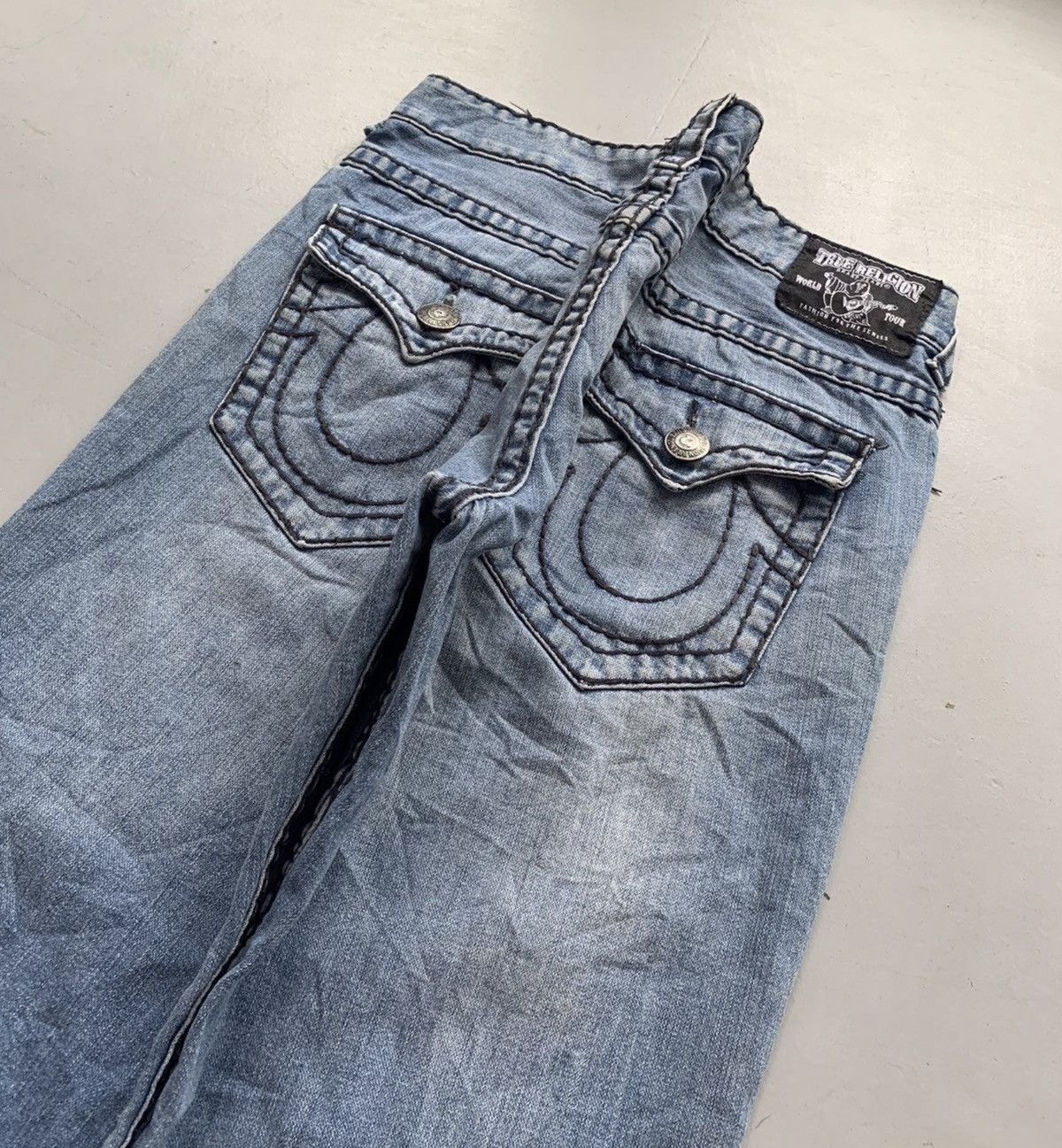True Religion Vintage true religion baggy boot denim Size US 38 / EU 54 - 5 Thumbnail