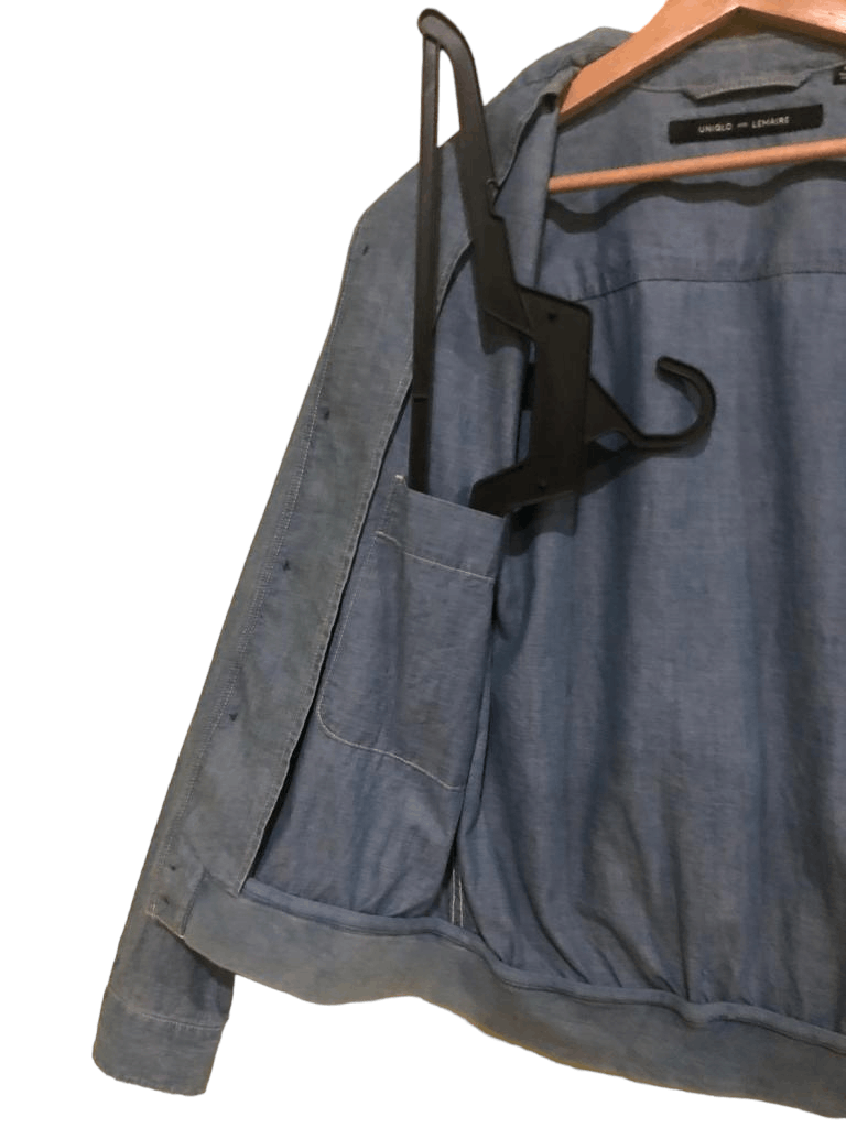 Lemaire × Uniqlo Uniqlo AND Lemaire Soft Denim Indigo Button Jacket (M) Size US M / EU 48-50 / 2 - 11 Thumbnail