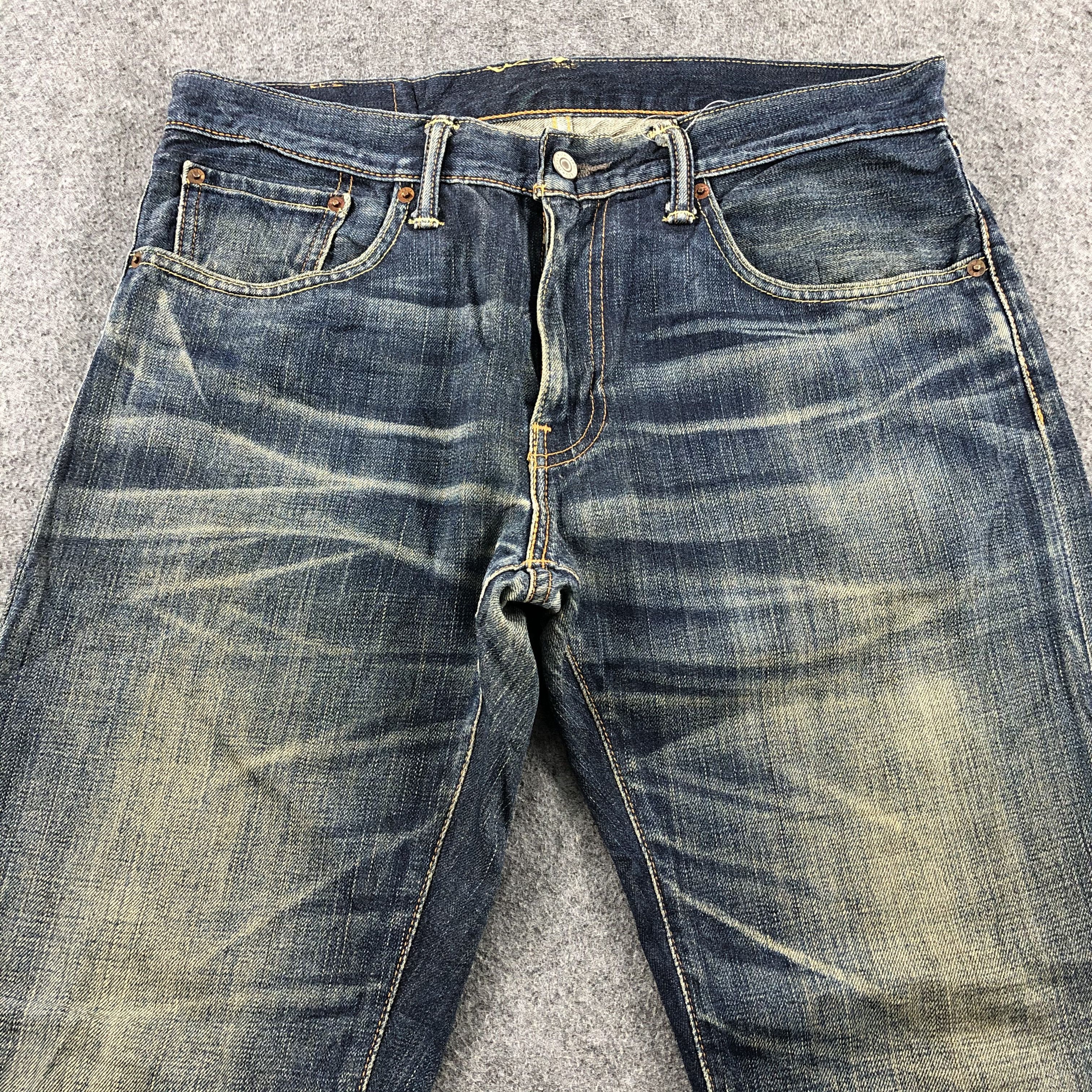 Levi's Vintage Rusty Mud Wash Levis 501-JM1949 Size US 35 - 3 Thumbnail