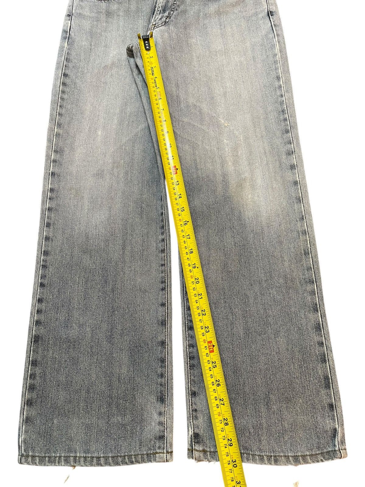 Edwin Vintage Edwin 404 Light Wash Faded Style Baggy Jeans Size US 32 / EU 48 - 14 Thumbnail