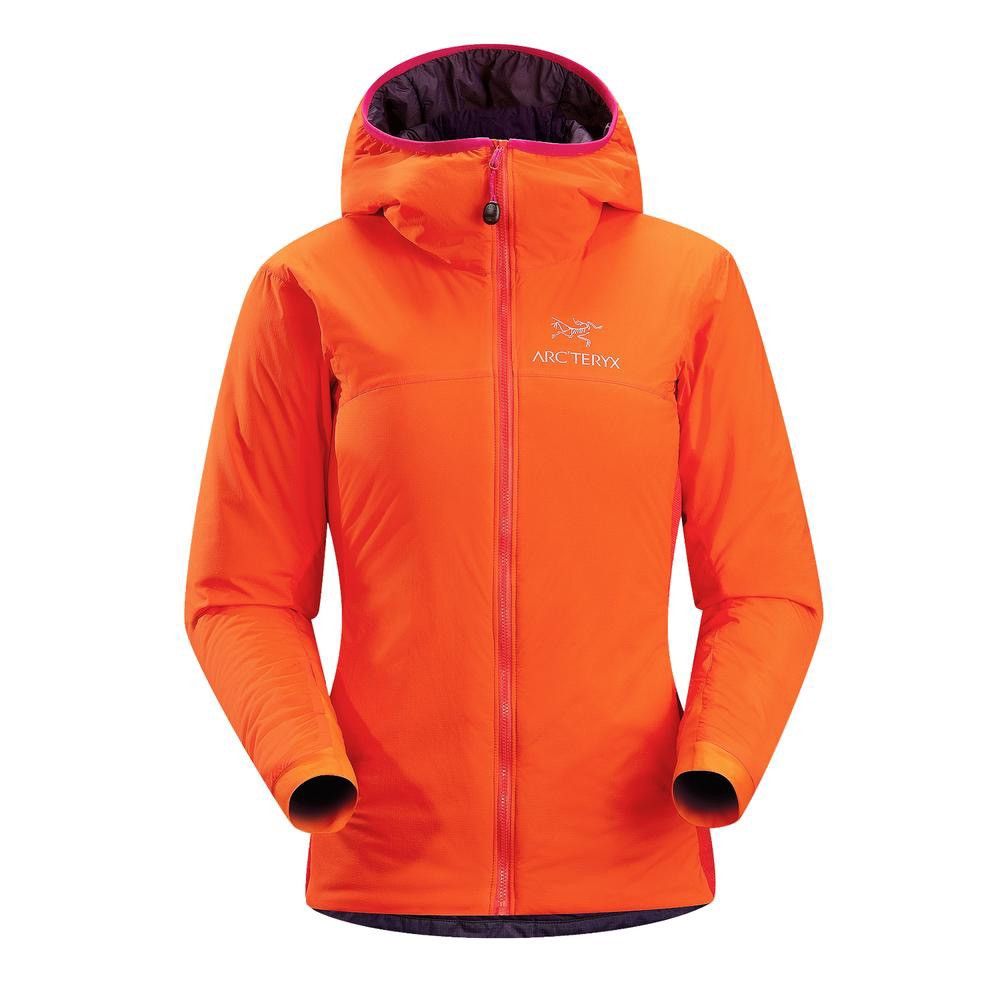 image of Arcteryx x Outdoor Life Arc'teryx Atom Lt Hoody Women’S Ultra-Light Jacket in Orange, Women's (Size