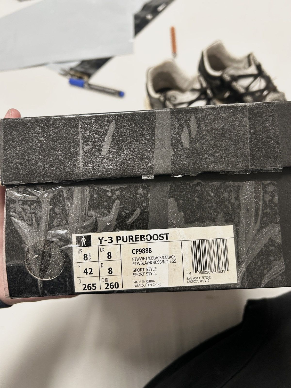 Y-3 2017 Pureboost Spiked Size US 8.5 / EU 41-42 - 8 Thumbnail