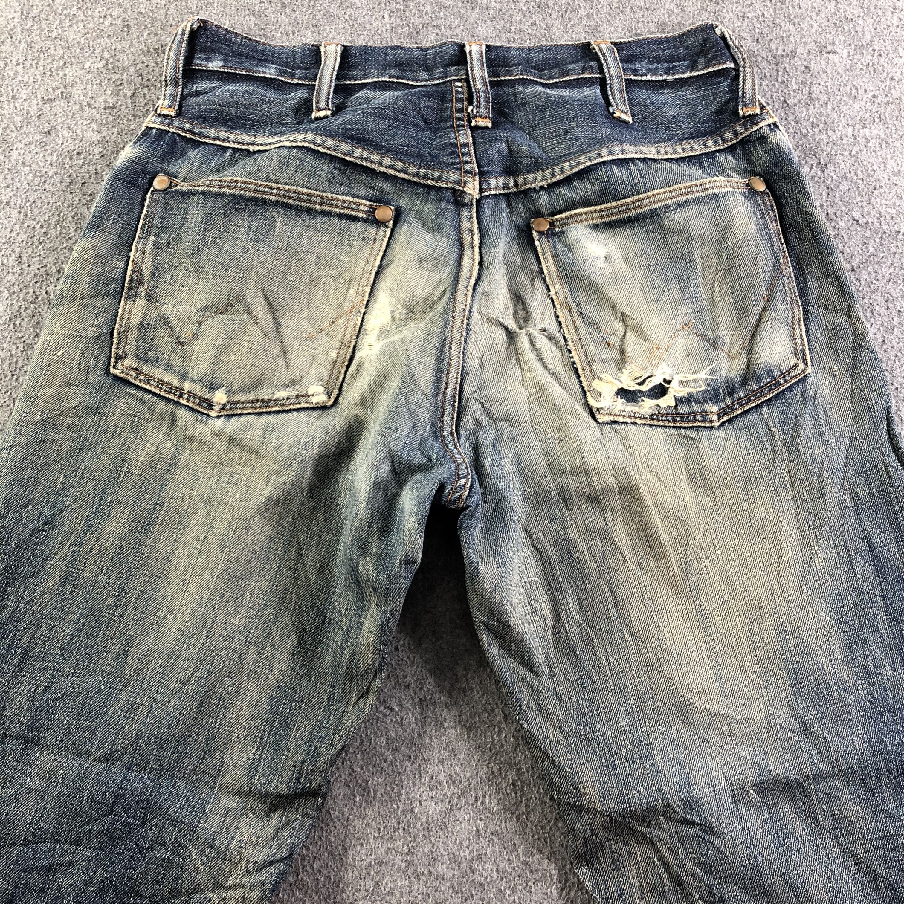 Vintage Vintage Wrangler Redline Jeans-J3929 Size US 28 / EU 44 - 4 Thumbnail
