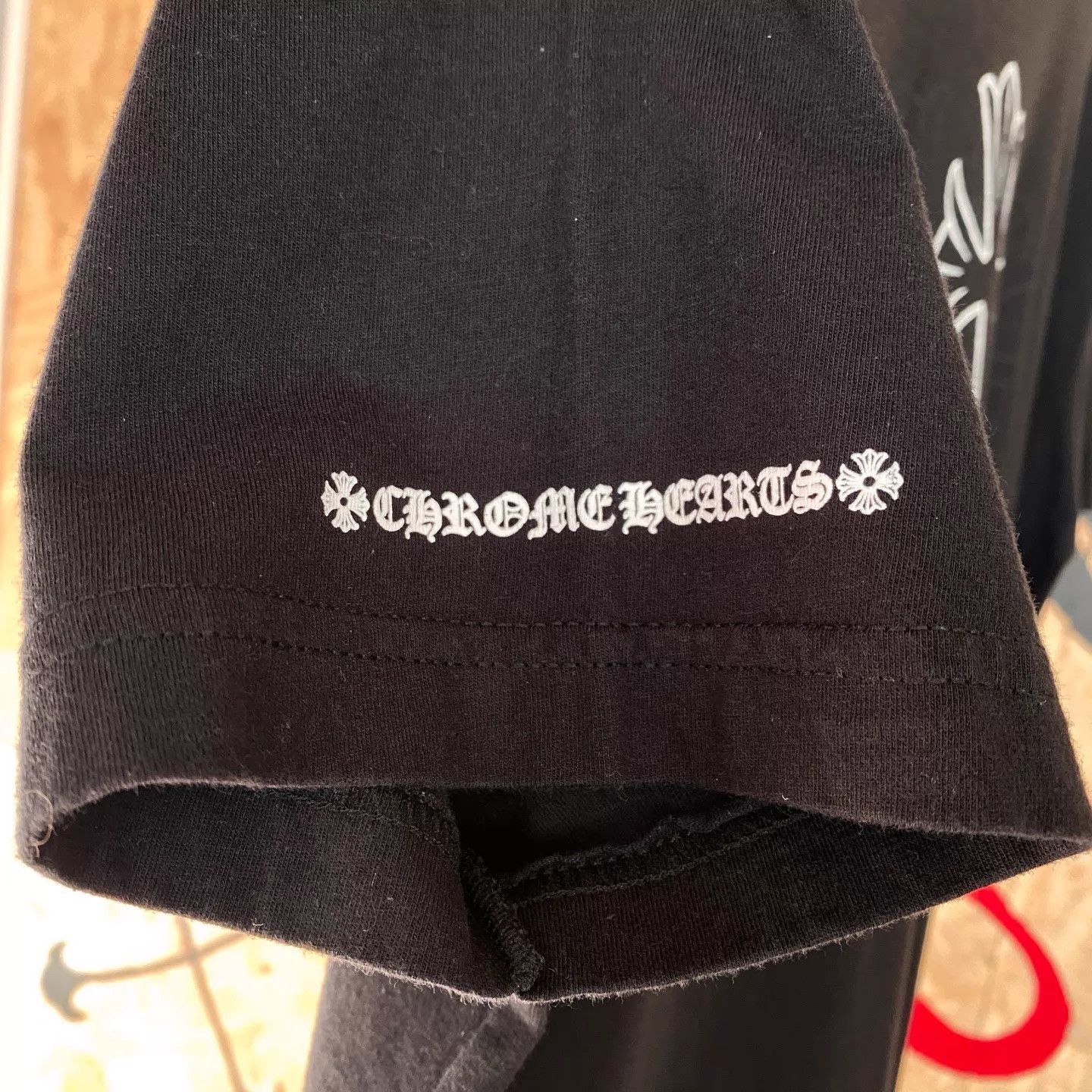 Chrome Hearts Chrome Hearts Sketch Cross Short Sleeve Tee L 99 New Size US L / EU 52-54 / 3 - 7 Thumbnail