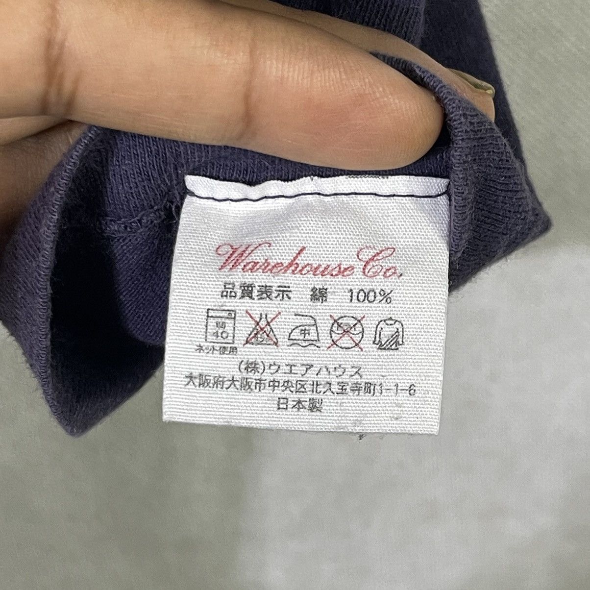 Japanese Brand × Vintage × Warehouse Vintage Warehouse Japan Indiana Baseball Raglan Fades Shirt Size US M / EU 48-50 / 2 - 9 Thumbnail