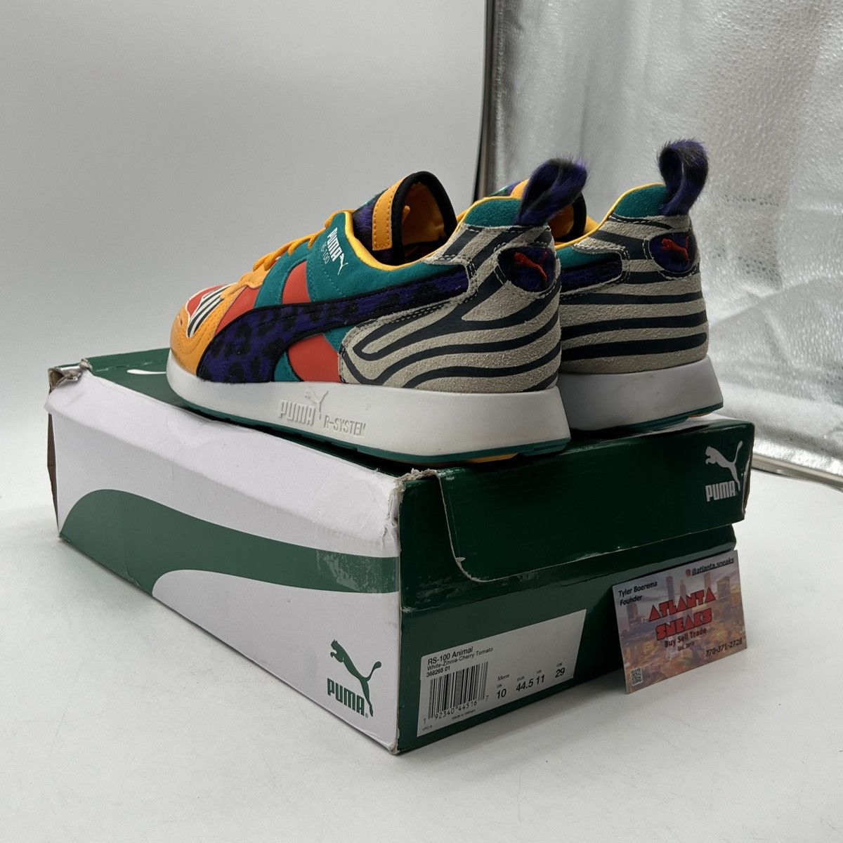 Puma Rs-100 Animal Size US 10 / EU 43 - 4 Thumbnail