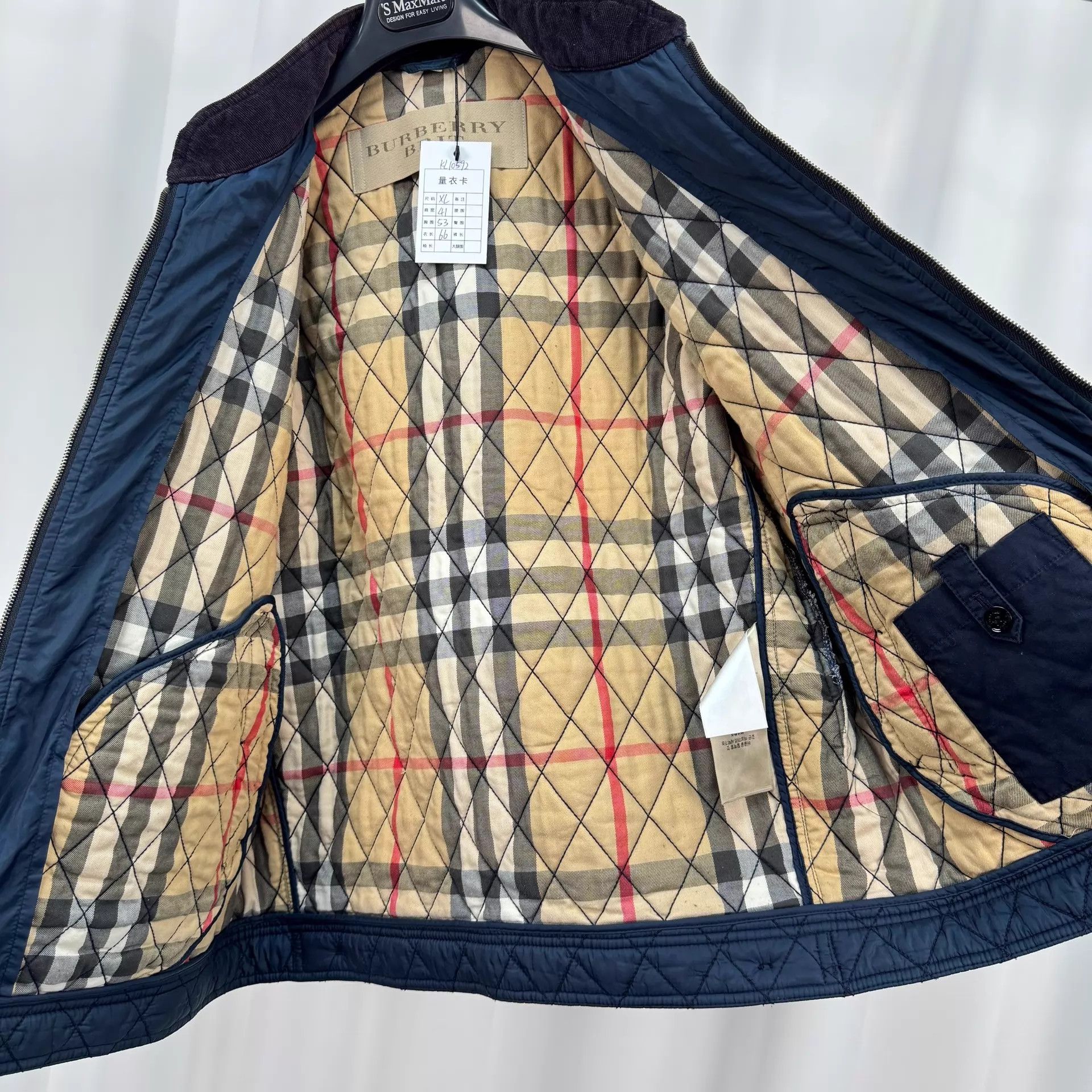 Burberry Burberry Check Quilted Puffer Jacket XL 95 New Size XL / US 12-14 / IT 48-50 - 5 Thumbnail