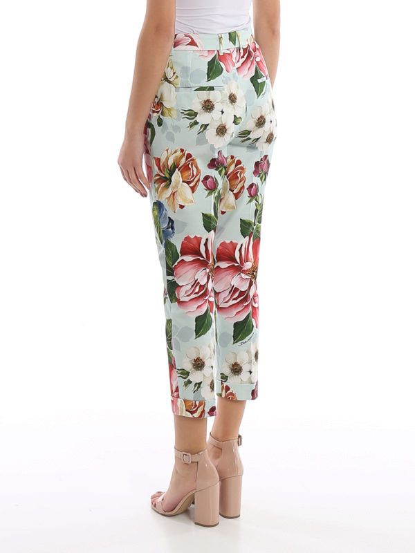 Dolce & Gabbana o1y0925 Casual Pant in Multicolor Size 27" / US 4 / IT 40 - 3 Thumbnail