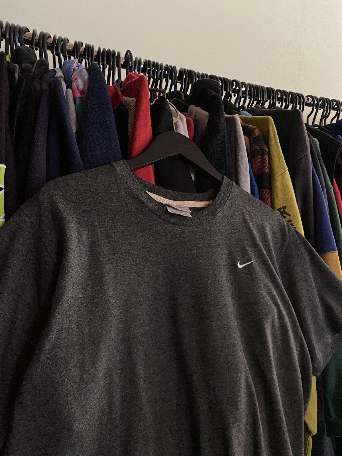 Nike VINTAGE NIKE BASIC GREY T-SHIRT Y2k Size US L / EU 52-54 / 3 - 2 Thumbnail