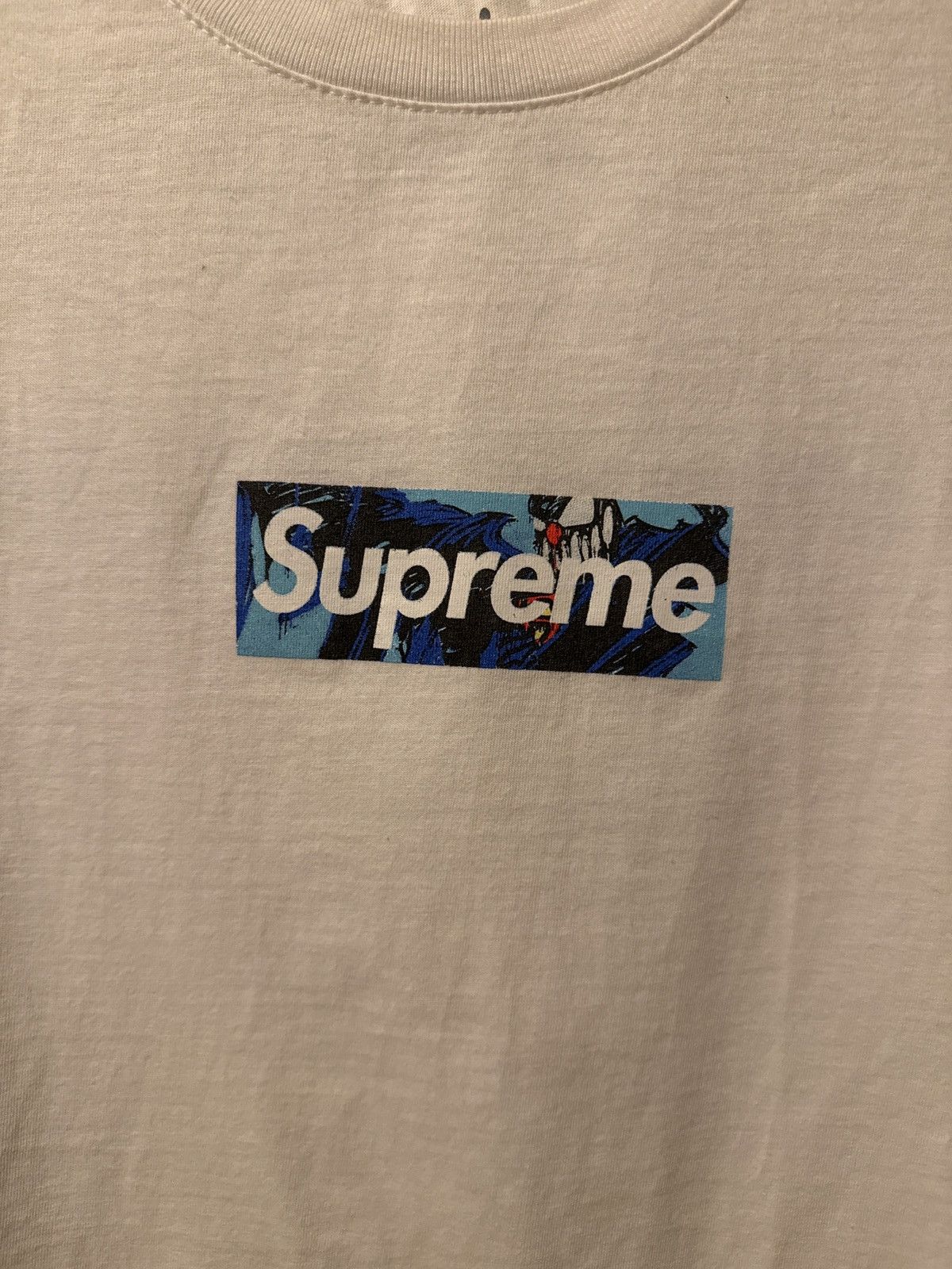 Other Slawn “Batpreme” Box Logo Tee in white Size US S / EU 44-46 / 1 - 2 Thumbnail