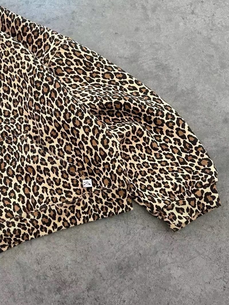 Other Vintage Leopard Print Hooded Sweater Size US L / EU 52-54 / 3 - 5 Thumbnail