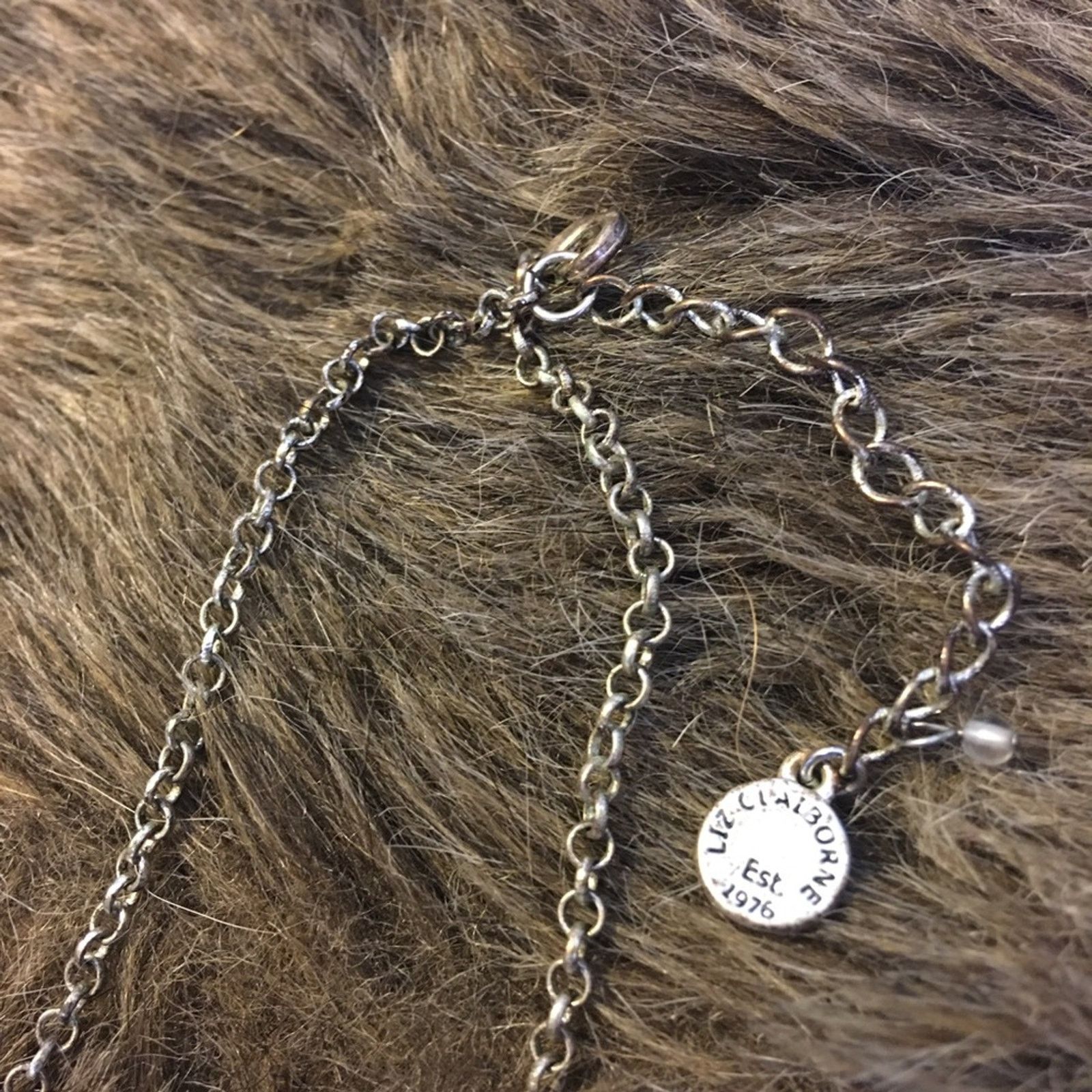 Jewelry Vintage Liz Claiborne glass crystal necklace Size ONE SIZE - 7 Thumbnail