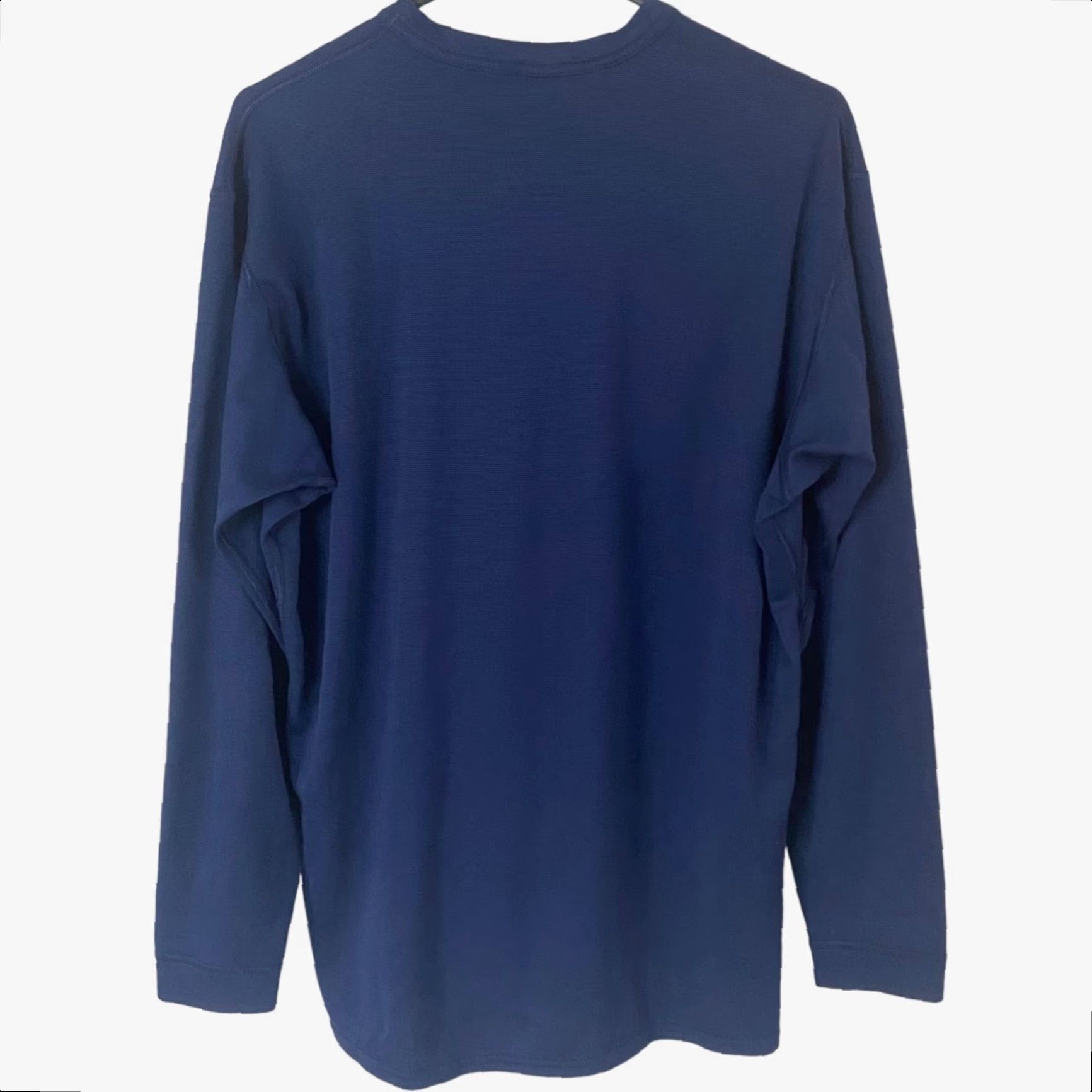 Patagonia VINTAGE Patagonia Capilene Pullover Shirt Crewneck Mens Large Blue Long Sleeve Size US L / EU 52-54 / 3 - 3 Thumbnail
