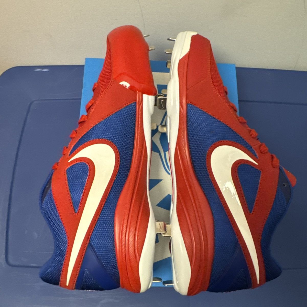 Nike Cliff Lee Philadelphia Phillies Sample Cleats PE Promo Size US 13 / EU 46 - 7 Thumbnail