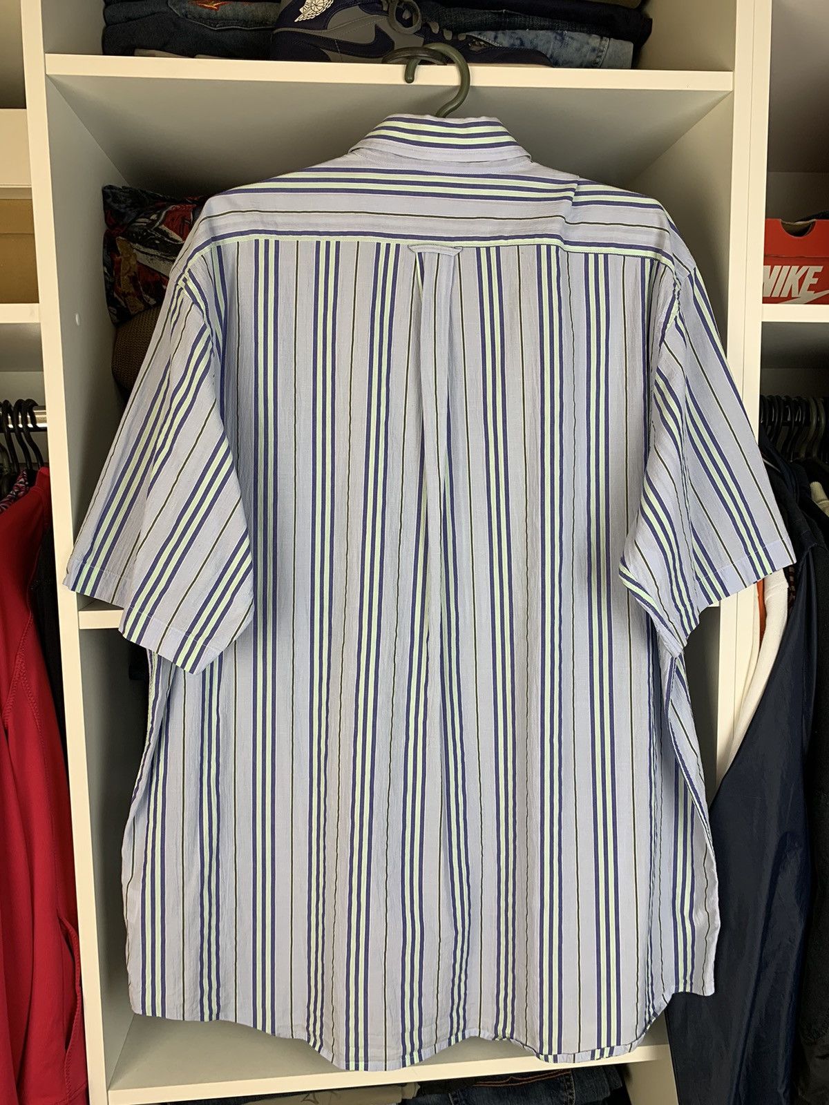 Burberry Burberry London Button Up Short Sleeve Shirt Size US XL / EU 56 / 4 - 14 Thumbnail
