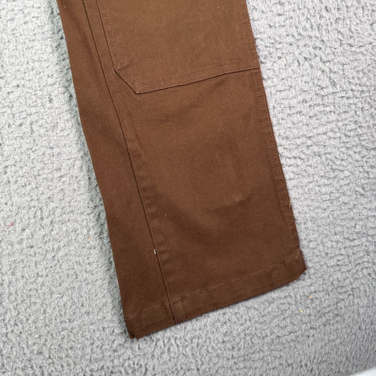 Black Icon Black Icon Pants XL 34x30 Brown Double Knee Flared Carpenter Size US 34 / EU 50 - 4 Thumbnail