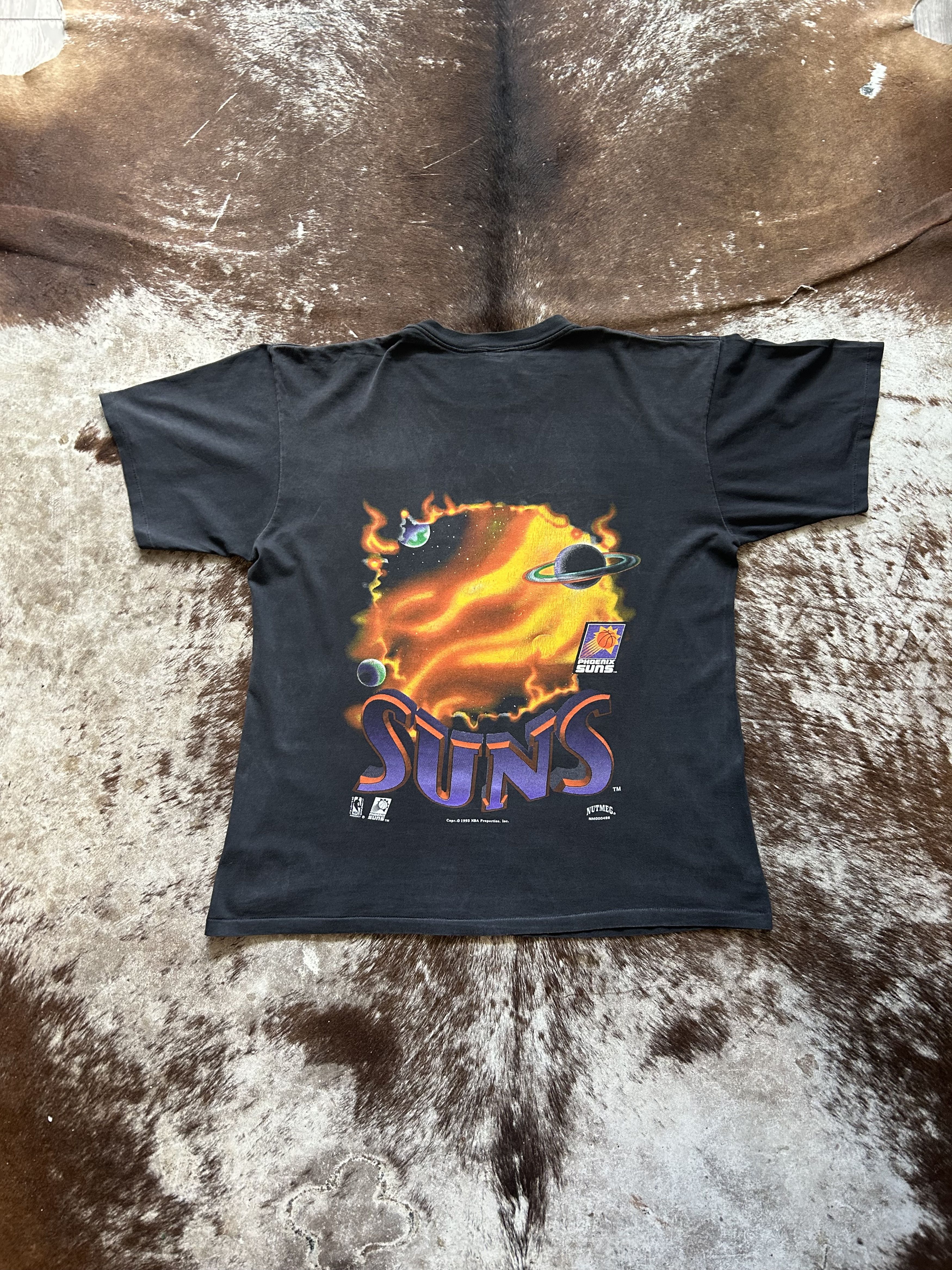 Nutmeg Vintage Nutmeg Phoenix Suns Planets single stitch T-Shirt Size US XL / EU 56 / 4 - 2 Thumbnail
