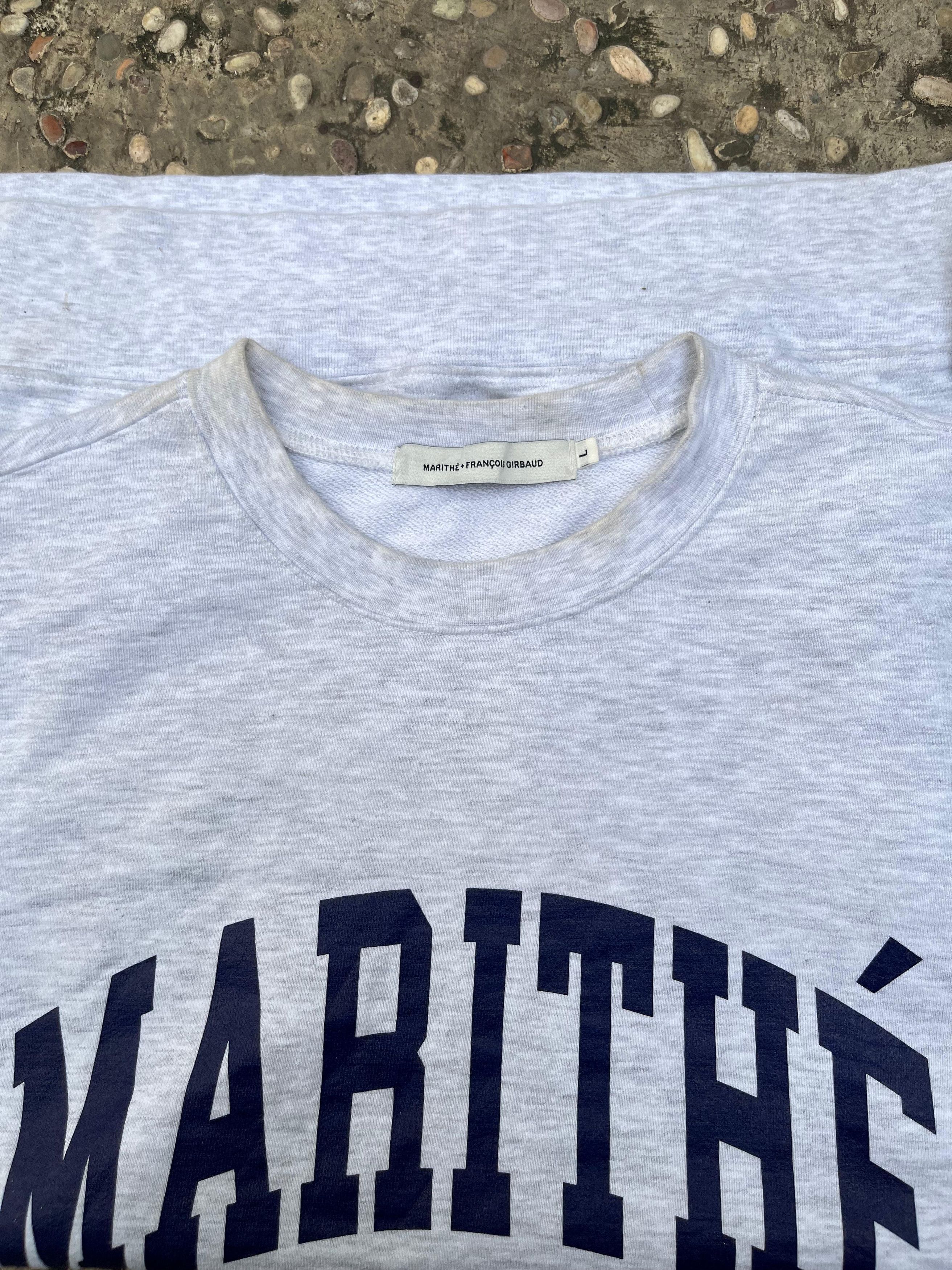 Marithe + Francois Girbaud Marithe Francois Girbaud Sweatshirt Size US L / EU 52-54 / 3 - 6 Thumbnail