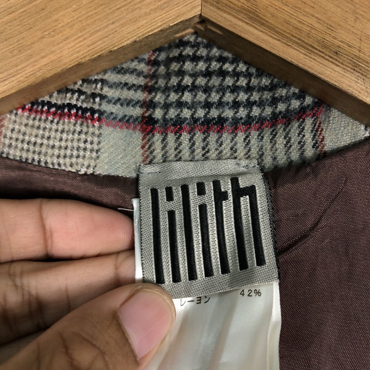 Vintage 🔥Vintage Lilith Plaid Wool Blend Chore Jacket Issey Miyake Size US M / EU 48-50 / 2 - 17 Thumbnail