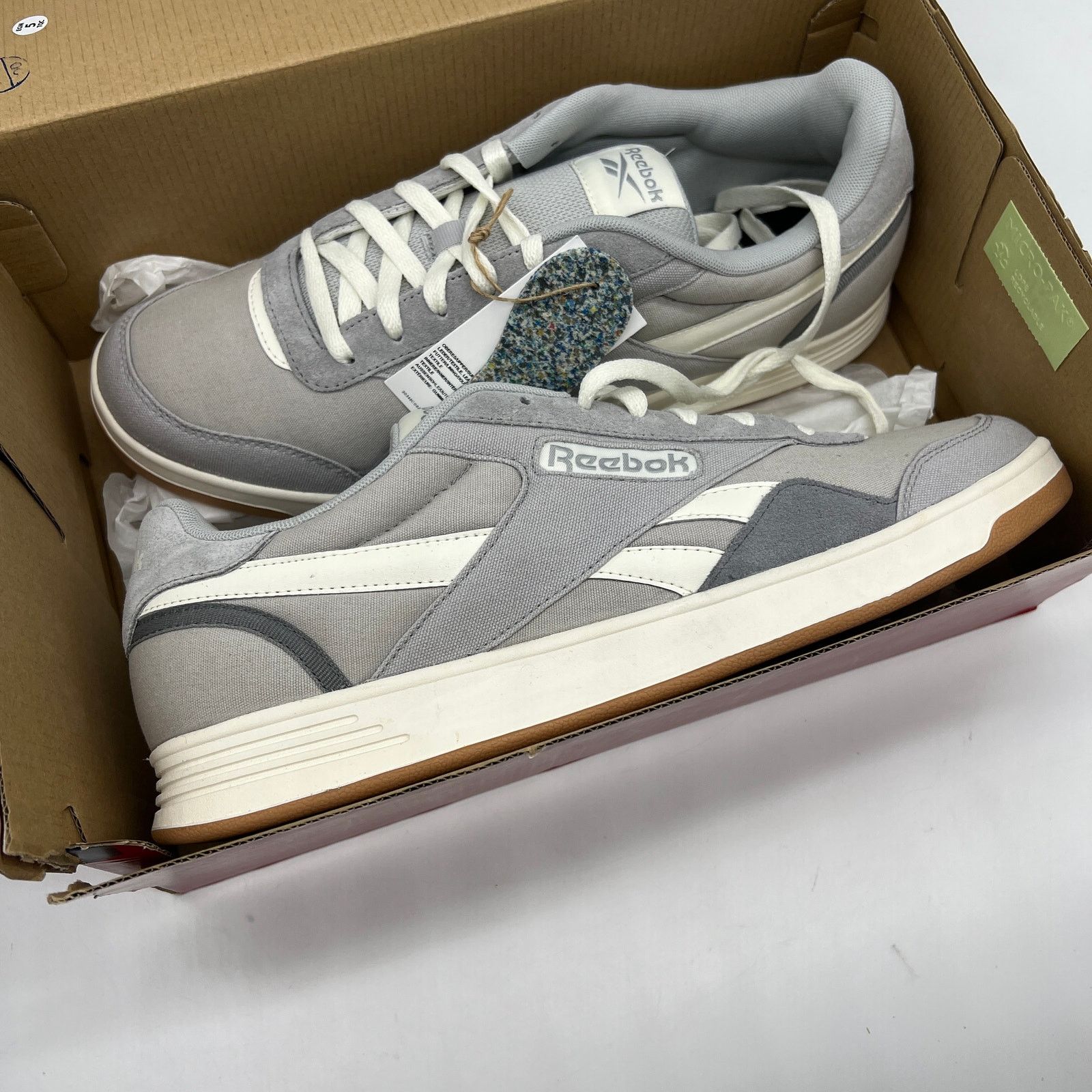 Reebok Reebok Unisex-Adult Court Advance Canvas Sneaker Size 12 Men Size US 12 / EU 45 - 3 Thumbnail