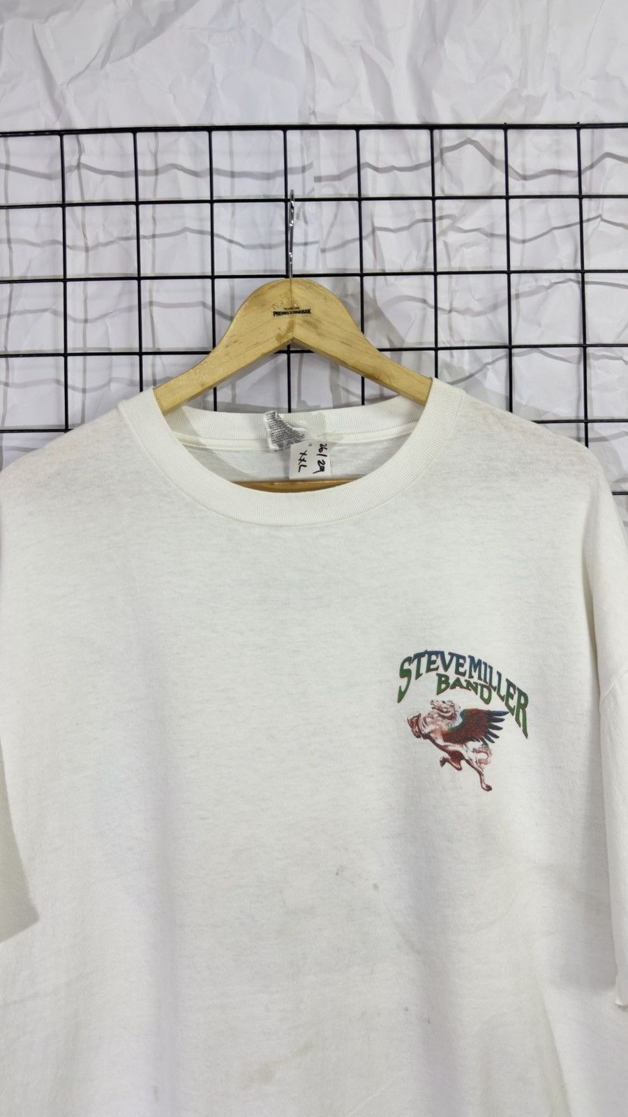 Band Tees Vintage 1998 steve miller tour band tee shirt Size US XXL / EU 58 / 5 - 4 Thumbnail