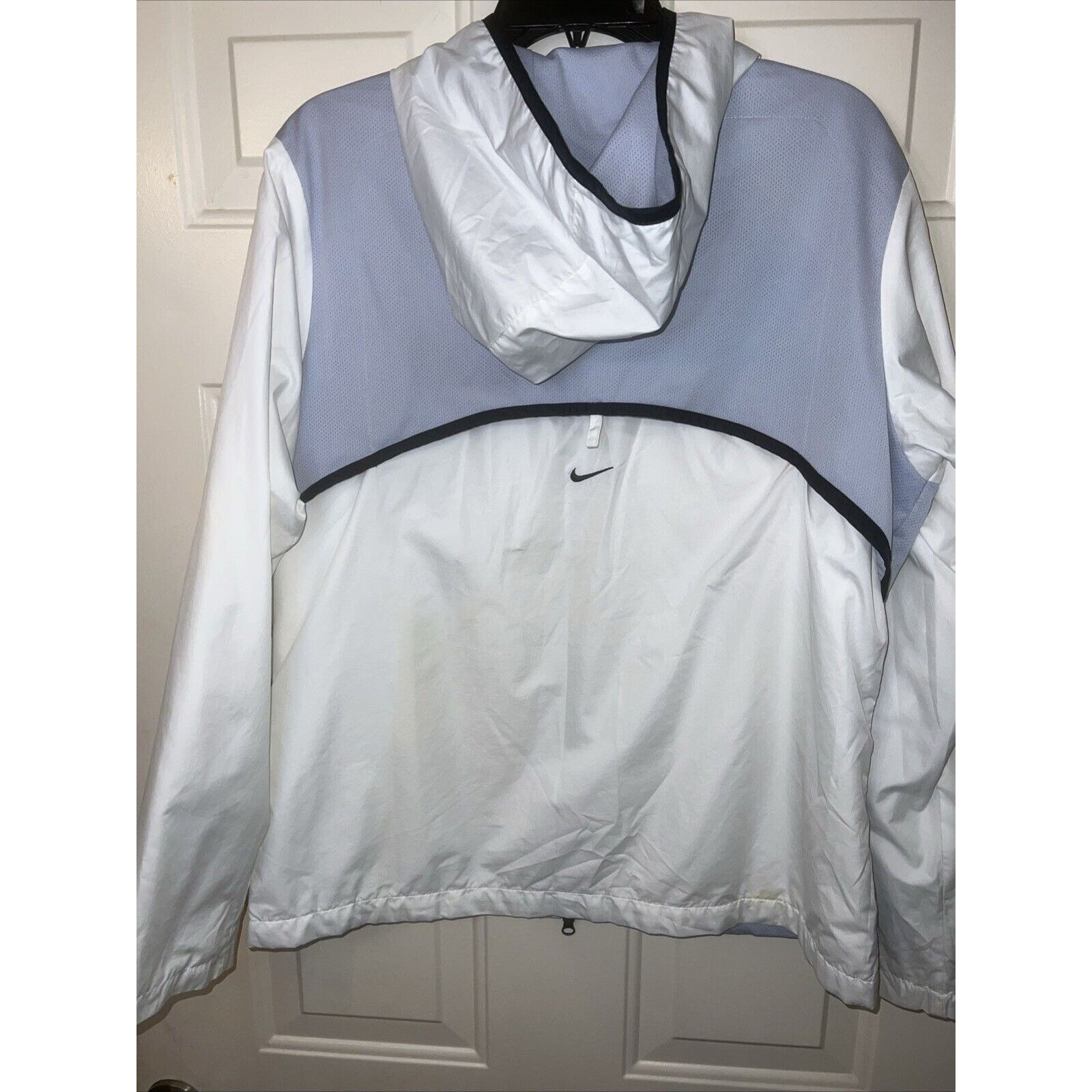 Nike Nike Windrunner Jacket Women's XL Hooded Zip Running White Size XL / US 12-14 / IT 48-50 - 11 Thumbnail