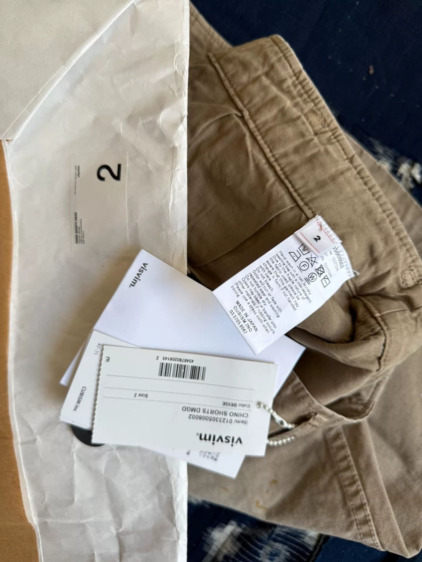 Visvim visvim 23SS Distressed Chino Shorts Size US 26 / EU 42 - 9 Thumbnail
