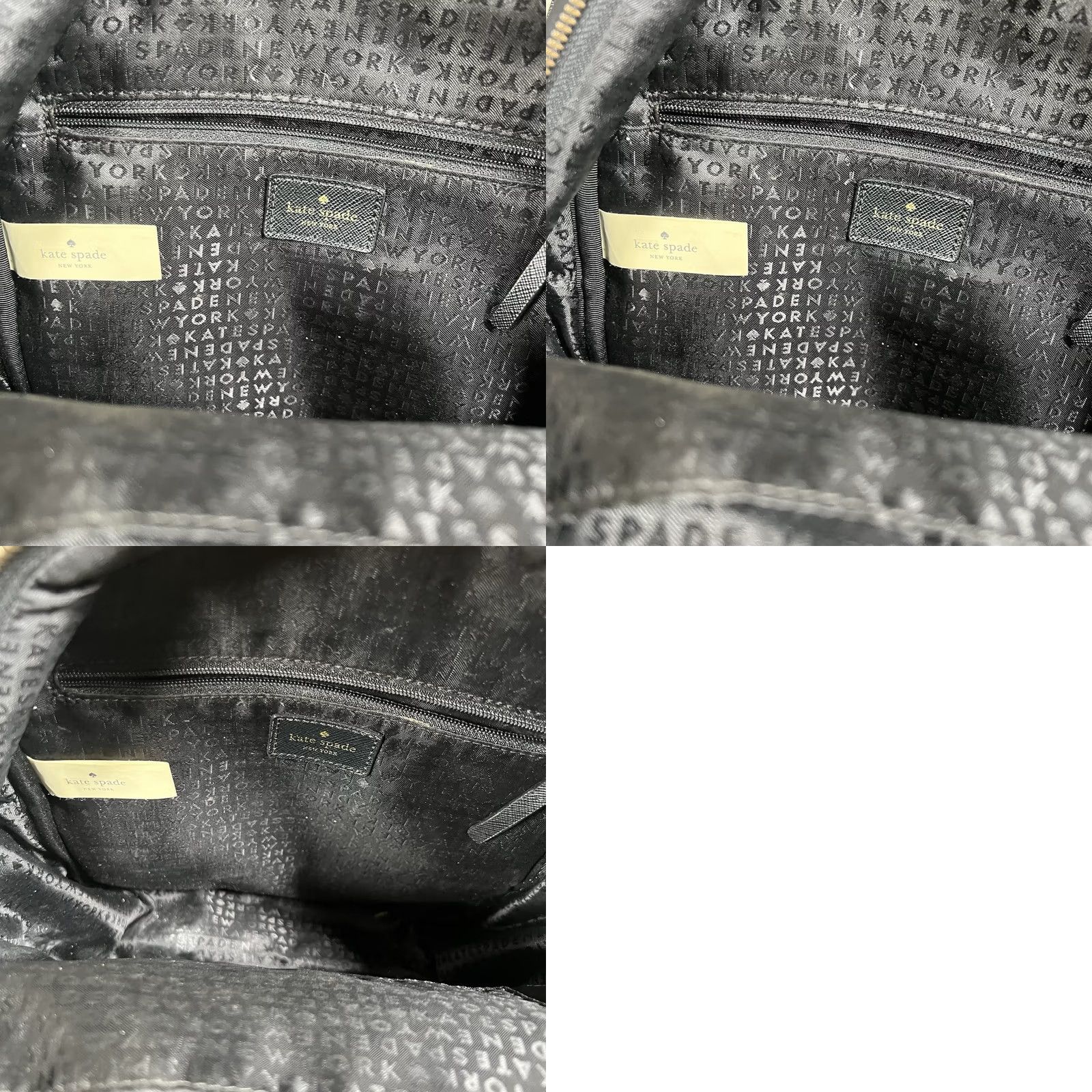 Vintage kate spade new york BackPack Small Bradley Wilson Black Nylon/Leather Women Leather/Leather Exterior Material Black Size ONE SIZE - 8 Thumbnail