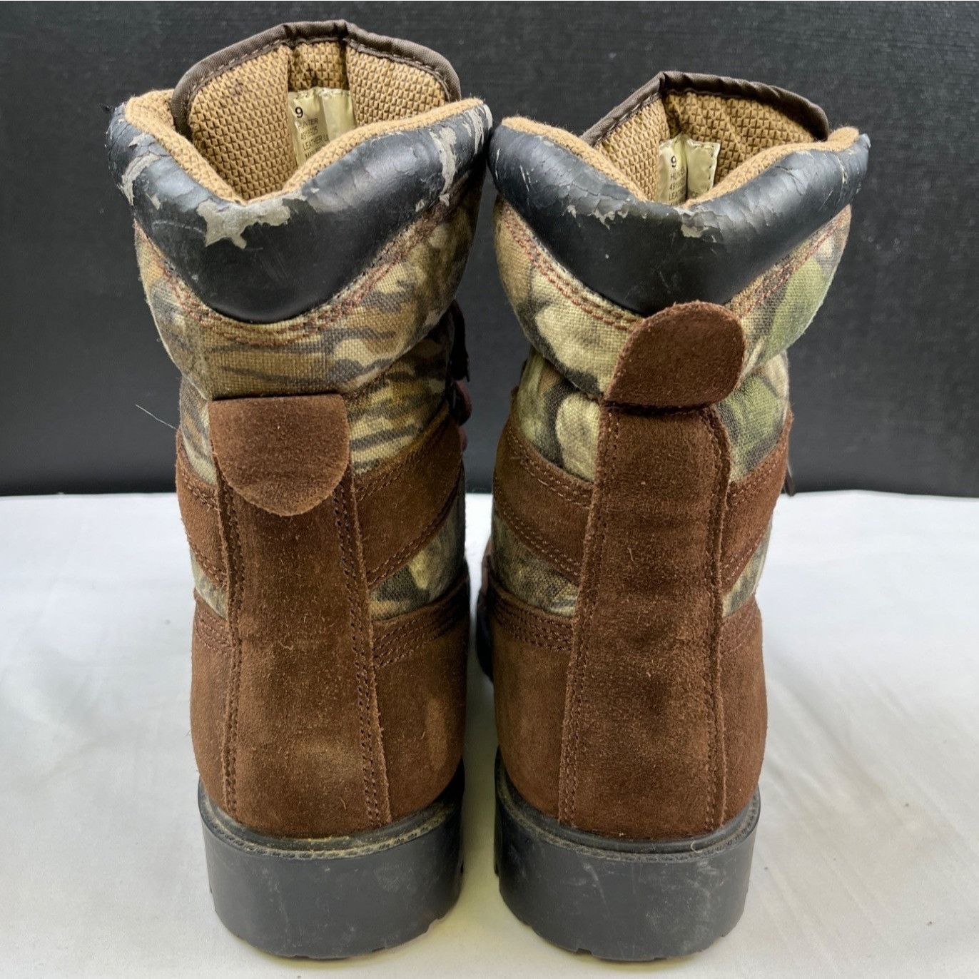 Other Brahma Men's Brown/Camo Hunting Shoes/Boots Sz 9 SKU 4669 Size US 9 / EU 42 - 2 Thumbnail