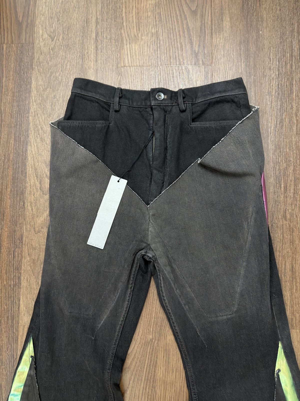 Rick Owens Rick Owens SS23 Slivered Bootcut Sample Size US 31 - 4 Thumbnail
