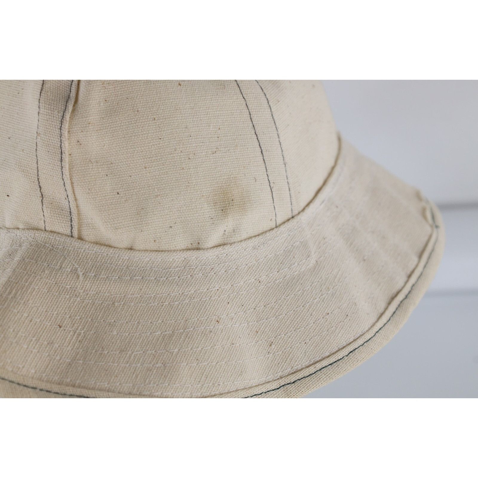 Vintage Vintage 60s 70s Streetwear Blank Canvas Bucket Hat Size ONE SIZE - 2 Thumbnail
