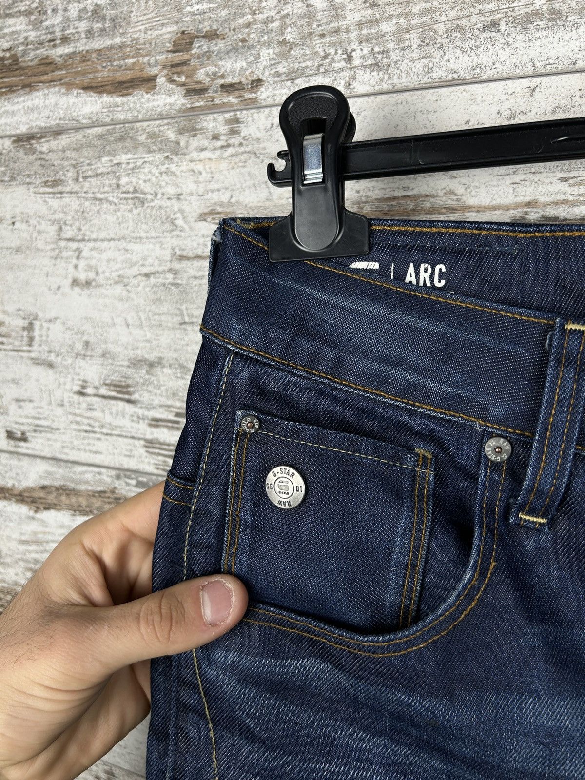 G-Star × Vintage Mens G Star Raw ARC 3D slim jeans denim cargo pants size 30 Size US 30 / EU 46 - 8 Thumbnail