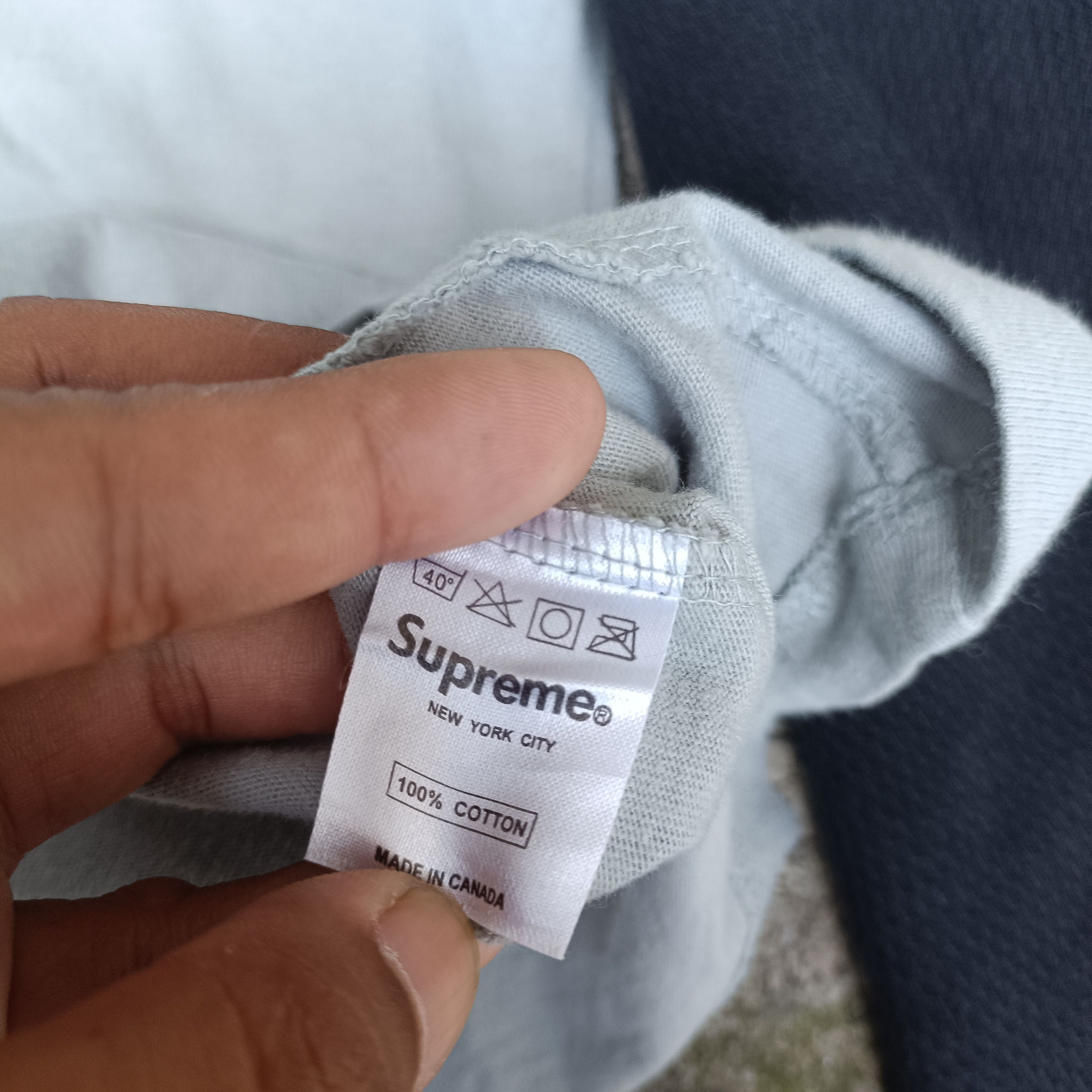 Supreme Supreme 11th Anniversary 2005 Double Layer Tee Size US M / EU 48-50 / 2 - 9 Thumbnail