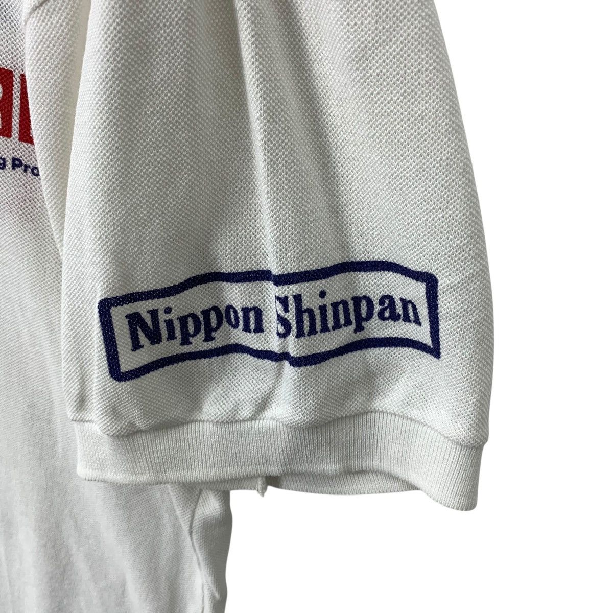 Vintage Vintage NIPPON SHINPAN RACING PROJECT NSRP Polo Tee Shirt Size US L / EU 52-54 / 3 - 8 Thumbnail
